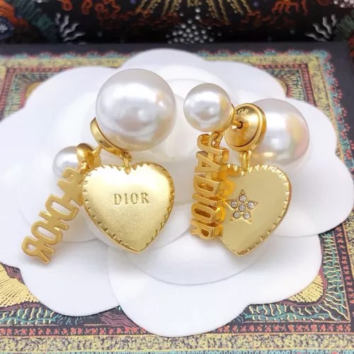Replica Christian Dior Earrings For Women #1372827 $27.00 USD for Wholesale