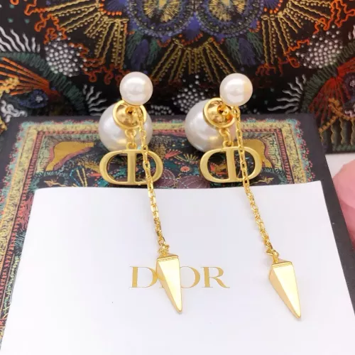 Wholesale Christian Dior Earrings For Women #1372828 $27.00 USD, Wholesale Quality Replica Christian Dior Earrings