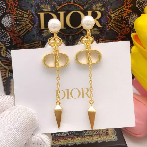 Replica Christian Dior Earrings For Women #1372828 $27.00 USD for Wholesale