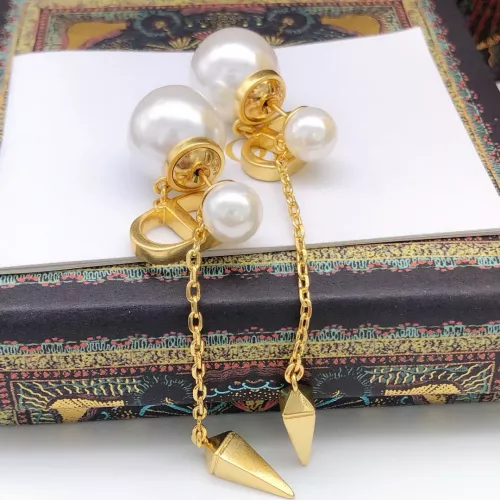 Replica Christian Dior Earrings For Women #1372828 $27.00 USD for Wholesale