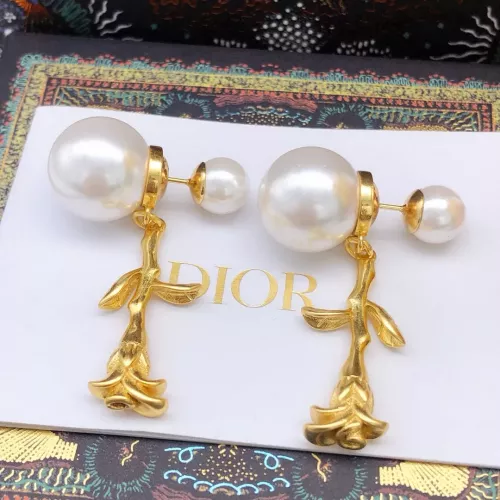 Replica Christian Dior Earrings For Women #1372829 $27.00 USD for Wholesale
