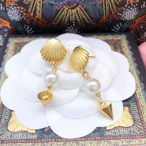 Replica Christian Dior Earrings For Women #1372830 $27.00 USD for Wholesale
