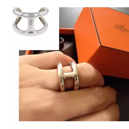 Replica Hermes Rings #1372841 $25.00 USD for Wholesale
