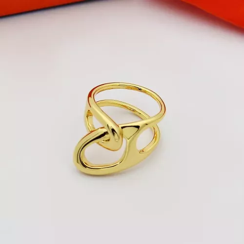 Wholesale Hermes Rings In Gold For Unisex #1372849 $25.00 USD, Wholesale Quality Replica Hermes Rings