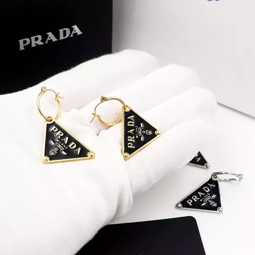 Replica Prada Earrings For Women #1372906 $25.00 USD for Wholesale