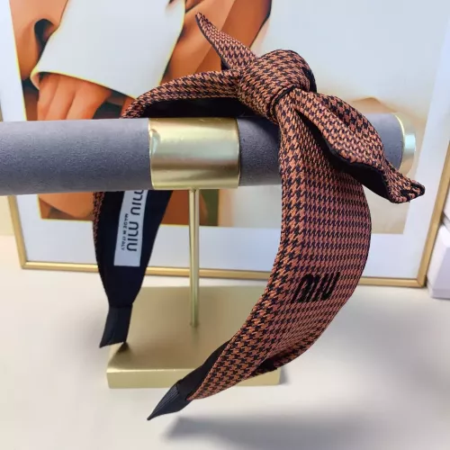 Wholesale MIU MIU Headband For Women #1372966 $25.00 USD, Wholesale Quality Replica MIU MIU Headband
