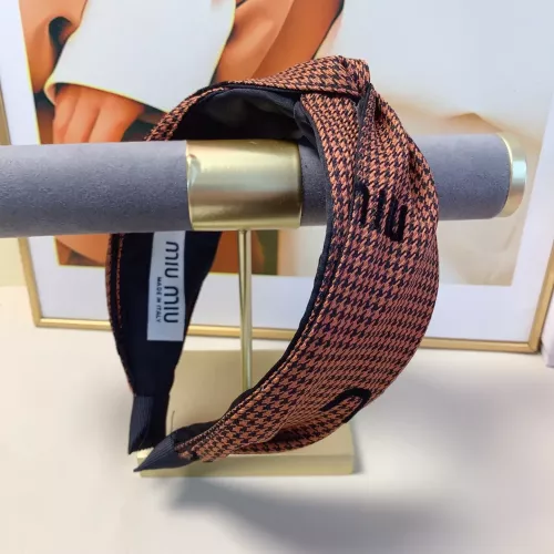 Wholesale MIU MIU Headband For Women #1372967 $25.00 USD, Wholesale Quality Replica MIU MIU Headband