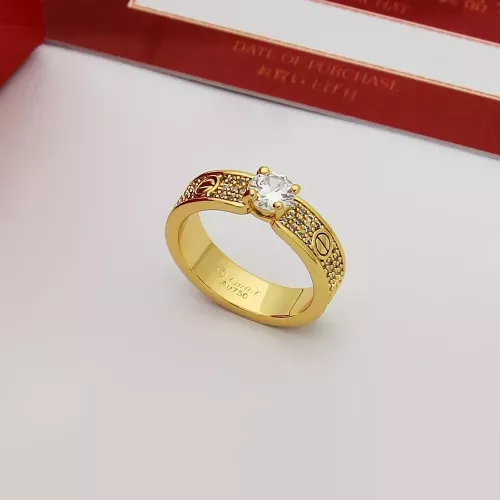 Wholesale Cartier Rings In Gold #1372991 $25.00 USD, Wholesale Quality Replica Cartier Rings