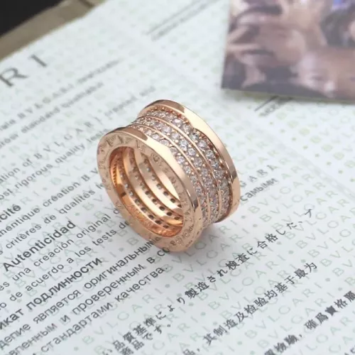 Wholesale Bvlgari Rings In Rose Gold #1372993 $29.00 USD, Wholesale Quality Replica Bvlgari Rings