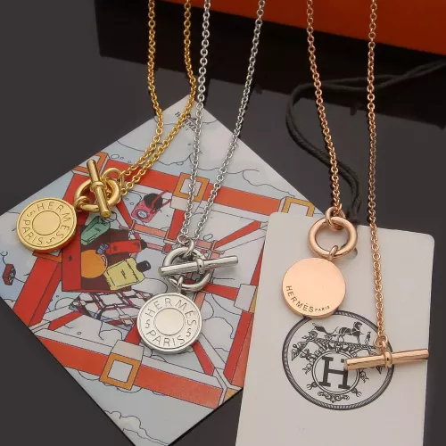 Replica Hermes Necklaces #1373037 $25.00 USD for Wholesale