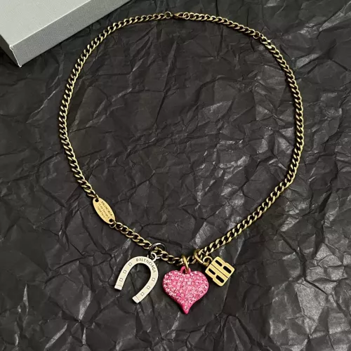 Wholesale Balenciaga Necklaces #1373052 $45.00 USD, Wholesale Quality Replica Balenciaga Necklaces