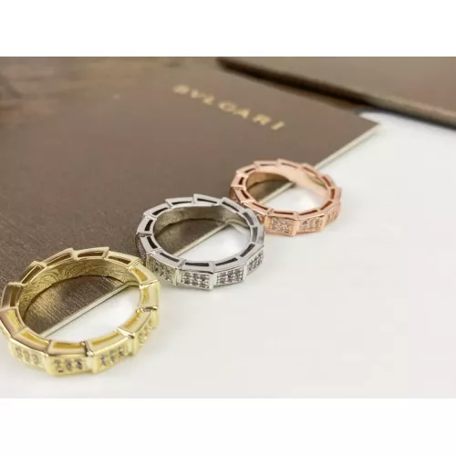 Replica Bvlgari Rings For Women #1373072 $25.00 USD for Wholesale