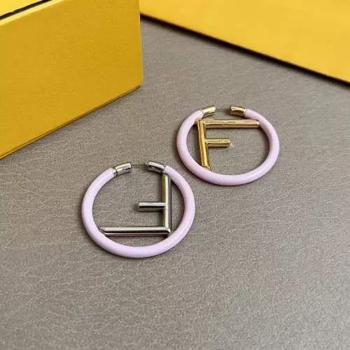 Replica Fendi Earrings For Women #1373077 $34.00 USD for Wholesale