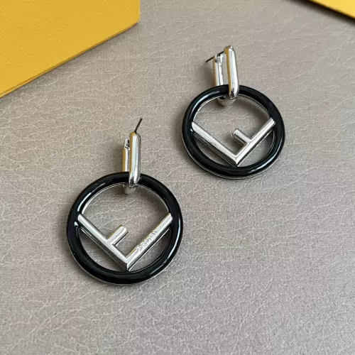 Wholesale Fendi Earrings For Women #1373080 $34.00 USD, Wholesale Quality Replica Fendi Earrings