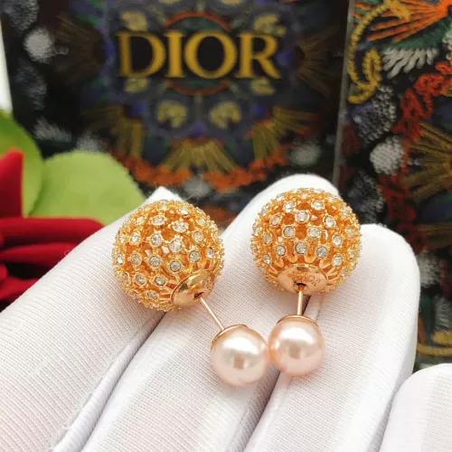 Replica Christian Dior Earrings For Women #1373104 $27.00 USD for Wholesale