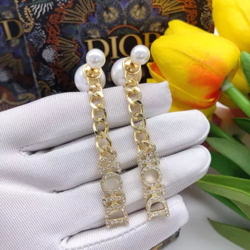 Replica Christian Dior Earrings For Women #1373105 $27.00 USD for Wholesale