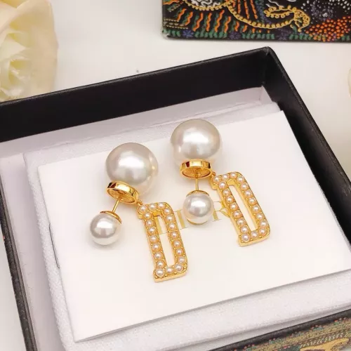 Replica Christian Dior Earrings For Women #1373108 $27.00 USD for Wholesale