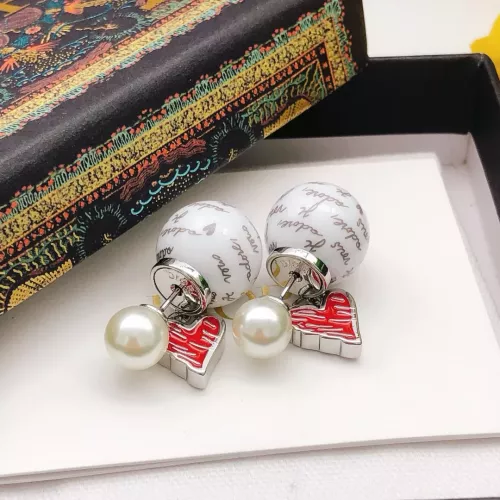 Replica Christian Dior Earrings For Women #1373110 $29.00 USD for Wholesale