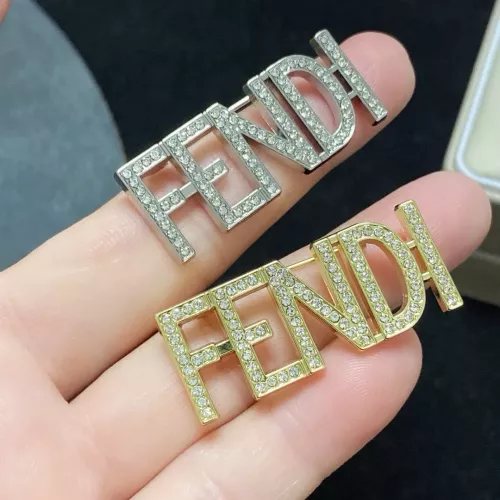 Replica Fendi Brooches For Women #1373114 $25.00 USD for Wholesale