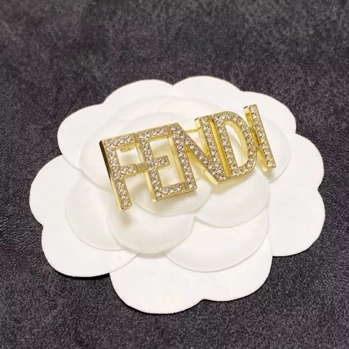 Wholesale Fendi Brooches For Women #1373115 $25.00 USD, Wholesale Quality Replica Fendi Brooches