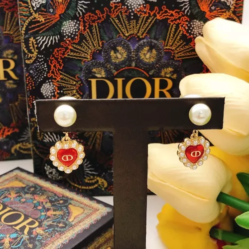 Replica Christian Dior Earrings For Women #1373123 $29.00 USD for Wholesale