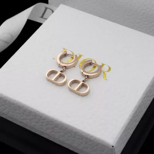 Wholesale Christian Dior Earrings For Women #1373166 $27.00 USD, Wholesale Quality Replica Christian Dior Earrings