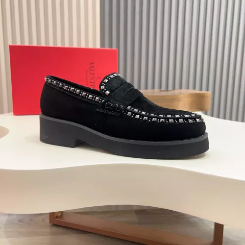 Replica Valentino Leather Shoes For Men #1373217 $128.00 USD for Wholesale