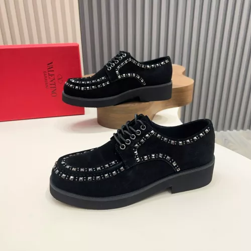 Replica Valentino Leather Shoes For Men #1373219 $128.00 USD for Wholesale