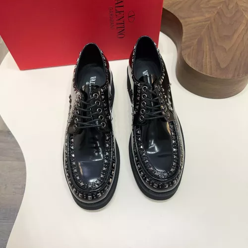 Replica Valentino Leather Shoes For Men #1373220 $128.00 USD for Wholesale