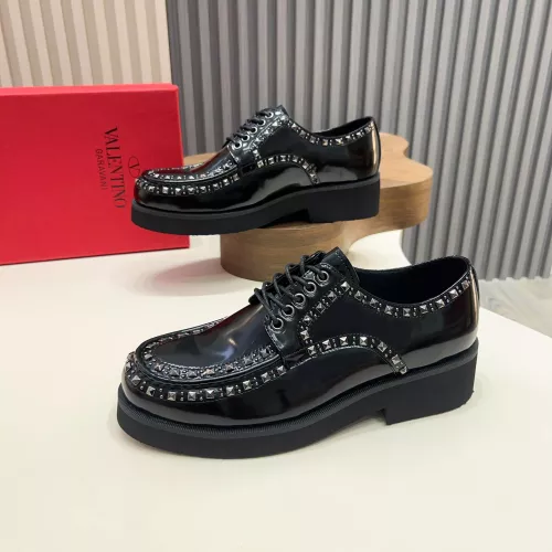 Replica Valentino Leather Shoes For Men #1373220 $128.00 USD for Wholesale