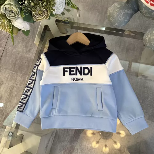 Replica Fendi Tracksuits Long Sleeved For Kids #1373236 $102.00 USD for Wholesale