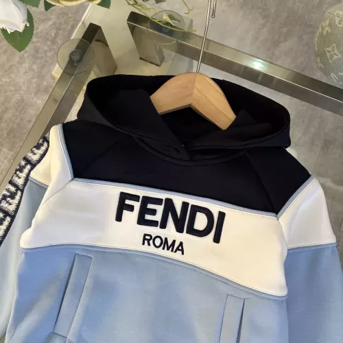 Replica Fendi Tracksuits Long Sleeved For Kids #1373236 $102.00 USD for Wholesale