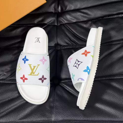 Wholesale Louis Vuitton Slippers For Men #1373344 $60.00 USD, Wholesale Quality Replica Louis Vuitton Slippers