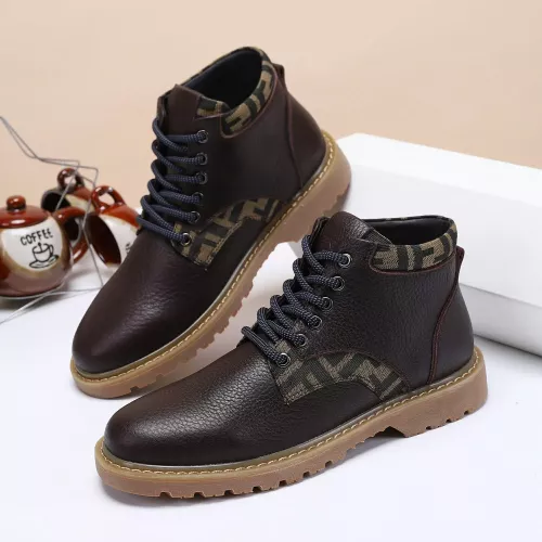 Wholesale Fendi Fashion Boots For Men #1373357 $82.00 USD, Wholesale Quality Replica Fendi Fashion Boots