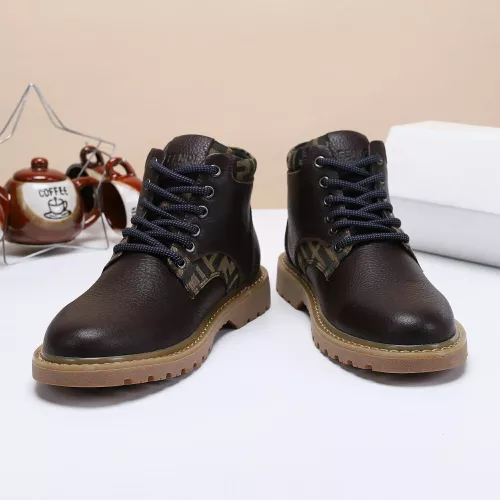 Replica Fendi Fashion Boots For Men #1373357 $82.00 USD for Wholesale