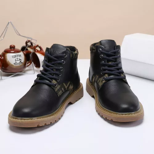 Replica Fendi Fashion Boots For Men #1373358 $82.00 USD for Wholesale