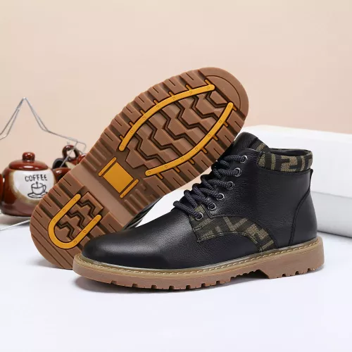 Replica Fendi Fashion Boots For Men #1373358 $82.00 USD for Wholesale