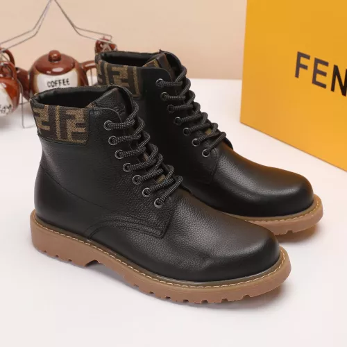 Replica Fendi Fashion Boots For Men #1373360 $92.00 USD for Wholesale