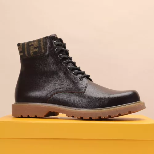 Replica Fendi Fashion Boots For Men #1373360 $92.00 USD for Wholesale