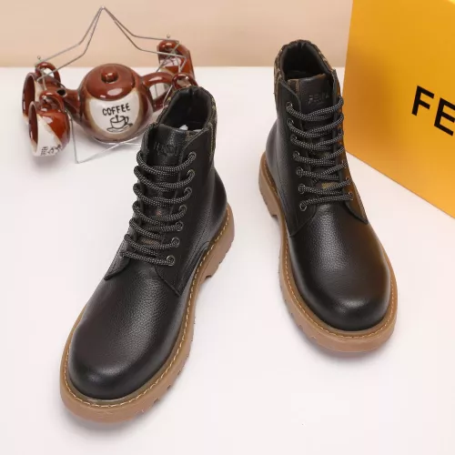 Replica Fendi Fashion Boots For Men #1373360 $92.00 USD for Wholesale