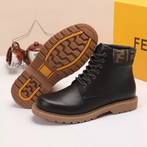 Replica Fendi Fashion Boots For Men #1373360 $92.00 USD for Wholesale