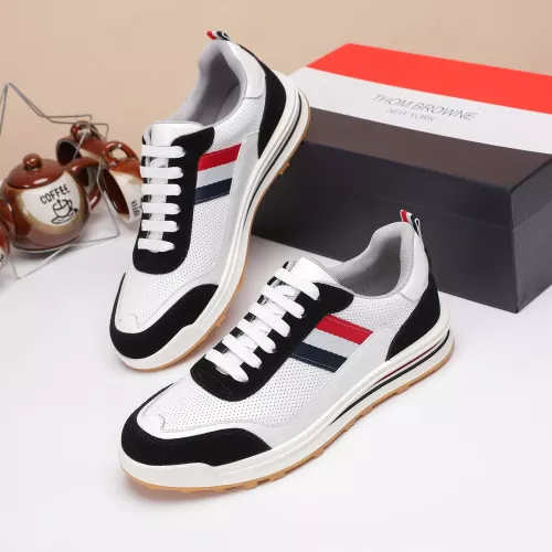 Wholesale Thom Browne TB Casual Shoes For Men #1373373 $80.00 USD, Wholesale Quality Replica Thom Browne TB Casual Shoes