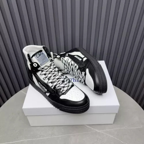 Replica Off-White High Tops Shoes For Men #1373377 $130.00 USD for Wholesale