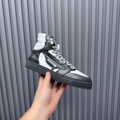Replica Off-White High Tops Shoes For Men #1373377 $130.00 USD for Wholesale