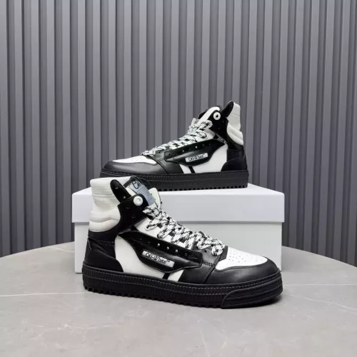 Wholesale Off-White High Tops Shoes For Women #1373378 $130.00 USD, Wholesale Quality Replica Off-White High Tops Shoes