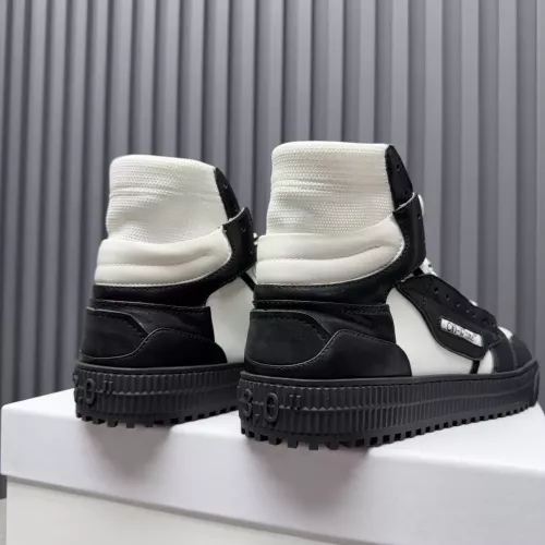 Replica Off-White High Tops Shoes For Women #1373378 $130.00 USD for Wholesale