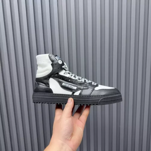 Replica Off-White High Tops Shoes For Women #1373378 $130.00 USD for Wholesale