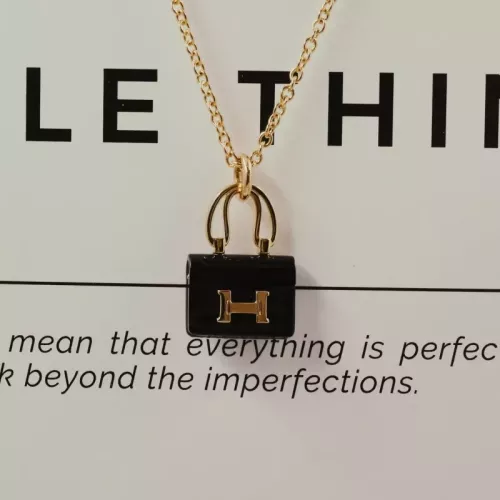 Wholesale Hermes Necklaces For Women #1373381 $68.00 USD, Wholesale Quality Replica Hermes Necklaces