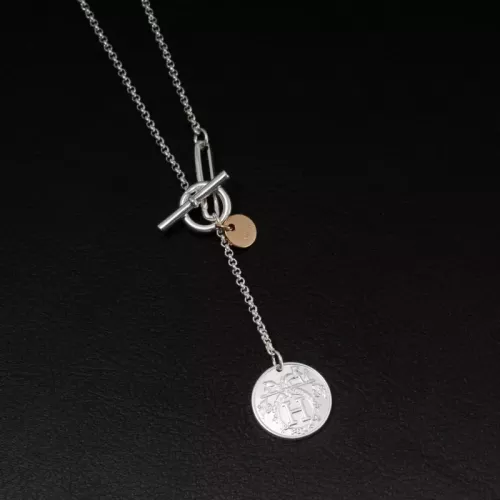Wholesale Hermes Necklaces For Women #1373385 $52.00 USD, Wholesale Quality Replica Hermes Necklaces