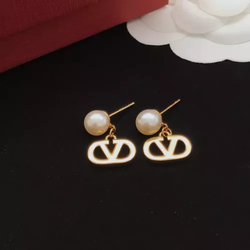 Replica Valentino Earrings For Women #1373408 $27.00 USD for Wholesale